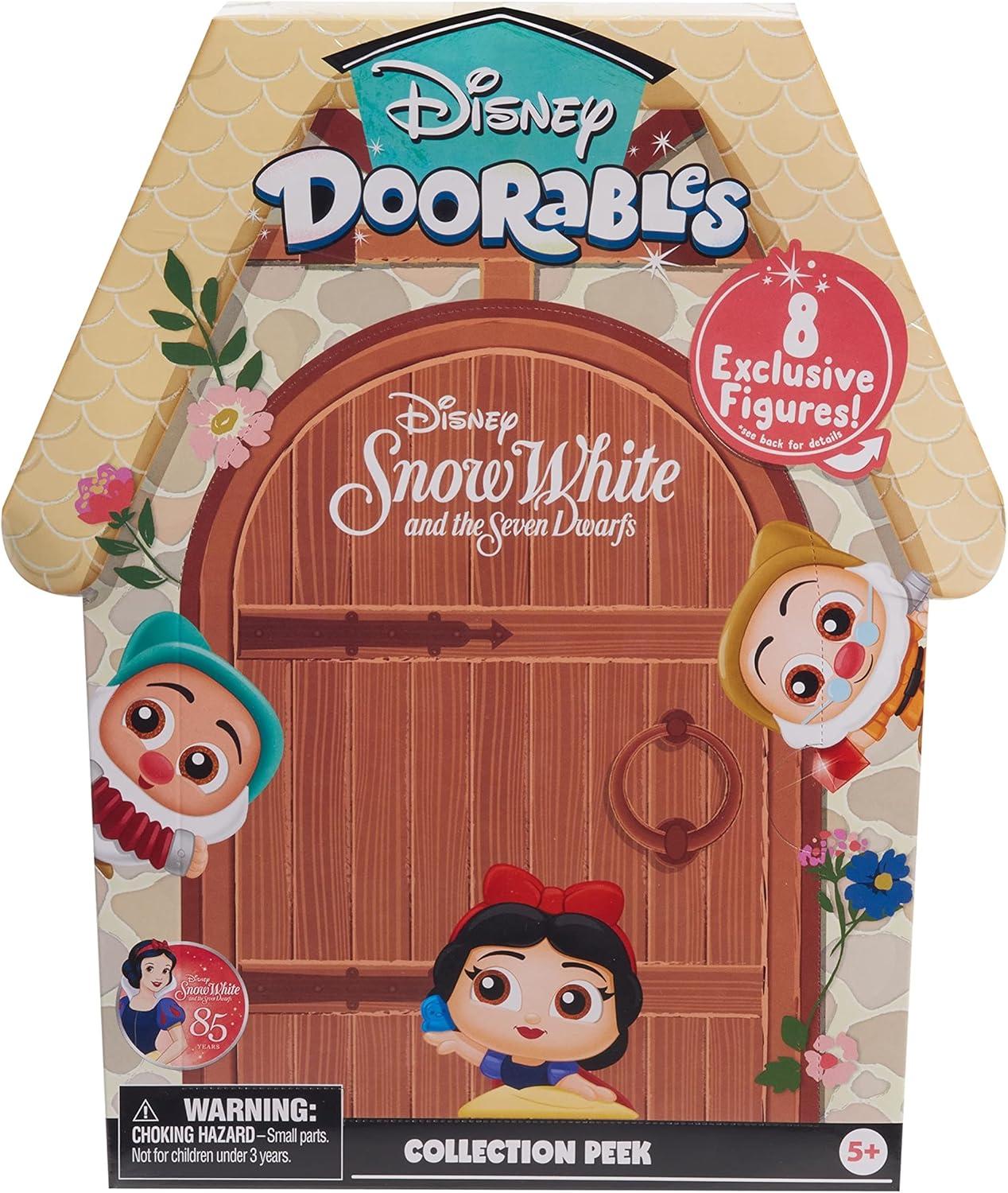 imageDisney Doorables UP Collector Pack Collectible Blind Bag Figures Holiday Stocking Stuffers Gifts Presents Kids Toys for Ages 5 Up Amazon ExclusiveSnow White