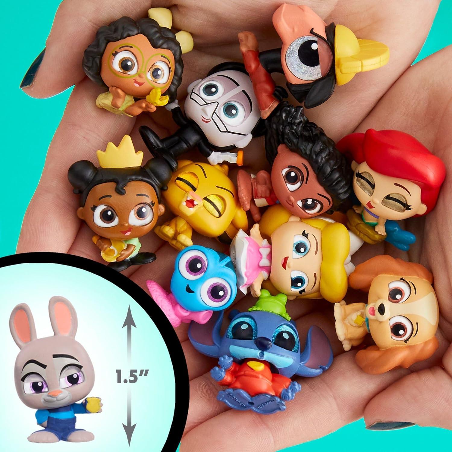 imageJust Play Disney Doorables Once Upon a Time Mini Peek 3Pack 15inch Collectible mini Toy Figures Kids Toys for Ages 5 Up