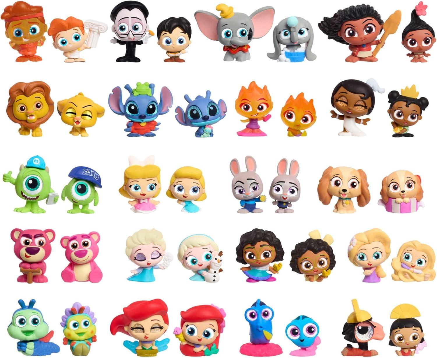 imageJust Play Disney Doorables Once Upon a Time Mini Peek 3Pack 15inch Collectible mini Toy Figures Kids Toys for Ages 5 Up
