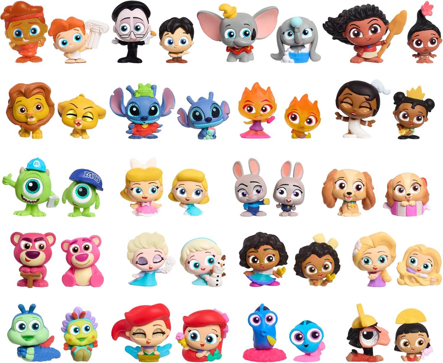 imageJust Play Disney Doorables Once Upon a Time Mini Peek 3Pack 15inch Collectible mini Toy Figures Kids Toys for Ages 5 Up