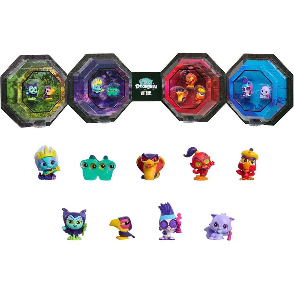 imageJust Play Disney Doorables Disney Villains Collection Peek Collectible Figures Amazon Exclusive Toy for Teens Adults Boys Girls Kids Ages 5 and Up Kids Toys for Ages 5 Up