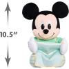Disney Baby 11-inch Hide-and-Seek Minnie Mouse Interactive Plush, Music, Phrases, And Motion, Kids Toys for Ages 09 Month by Just Play(Mickey)