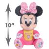 Disney Baby Musical Discovery Plush Minnie Mouse with Sounds and Phrases, Sings ABCs, 123s, and Colors Songs, Kids Toys for Ages 06 Month by Just Play(Minnie)