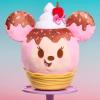 Disney Munchlings Squeeze-A-Munch XL Scented Strawberry Sundae Waffle Bowl Minnie Mouse 16-inch Plush, Kids Toys for Ages 0+ by Just Play