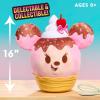 Disney Munchlings Squeeze-A-Munch XL Scented Strawberry Sundae Waffle Bowl Minnie Mouse 16-inch Plush, Kids Toys for Ages 0+ by Just Play