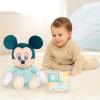Just Play Disney Baby My First Year Mickey Mouse and Milestone Blocks, 11-inch Plush Toy, 4-Pieces, Kids Toys for Ages 0