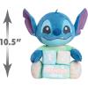 Just Play Disney Baby My First Year Stitch and Milestone Blocks, 10.5-inch Plush Toy, 4-Pieces, Kids Toys for Ages 0
