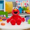 Sesame Street Friends 8-inch Elmo Sustainable Plush Stuffed Animal, Kids Toys for Ages 18 Month by Just Play