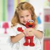 Sesame Street Friends 8-inch Elmo Sustainable Plush Stuffed Animal, Kids Toys for Ages 18 Month by Just Play