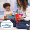 Sesame Street Friends 8-inch Elmo Sustainable Plush Stuffed Animal, Kids Toys for Ages 18 Month by Just Play