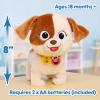 Sesame Street Walk & Wag Tango 8 Inch Plush, Sustainable Stuffed Animal, Soft Plushie, Kids Toys for Ages 18 Month by Just Play