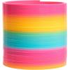 Slinky the Original Walking Spring Toy, 5-inch Diameter Plastic Rainbow Giant Slinky, Fidget Toy, Kids Toys for Ages 5 Up by Just Play