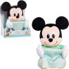 Disney Baby 11-inch Hide-and-Seek Minnie Mouse Interactive Plush, Music, Phrases, And Motion, Kids Toys for Ages 09 Month by Just Play(Mickey)