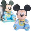 Disney Baby Musical Discovery Plush Minnie Mouse with Sounds and Phrases, Sings ABCs, 123s, and Colors Songs, Kids Toys for Ages 06 Month by Just Play(Mickey)