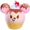 Disney Munchlings Squeeze-A-Munch XL Scented Strawberry Sundae Waffle Bowl Minnie Mouse 16-inch Plush, Kids Toys for Ages 0+ by Just Play