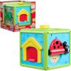 Just Play CoComelon 6-inch Busy Block, Educational and Early Learning Activity Cube, Kids Toys for Ages 06 Month