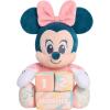 Just Play Disney Baby My First Year Minnie Mouse and Milestone Blocks, 11.75-inch Plush Toy, 4-Pieces, Kids Toys for Ages 0(Large)