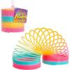 Slinky the Original Walking Spring Toy, 5-inch Diameter Plastic Rainbow Giant Slinky, Fidget Toy, Kids Toys for Ages 5 Up by Just Play