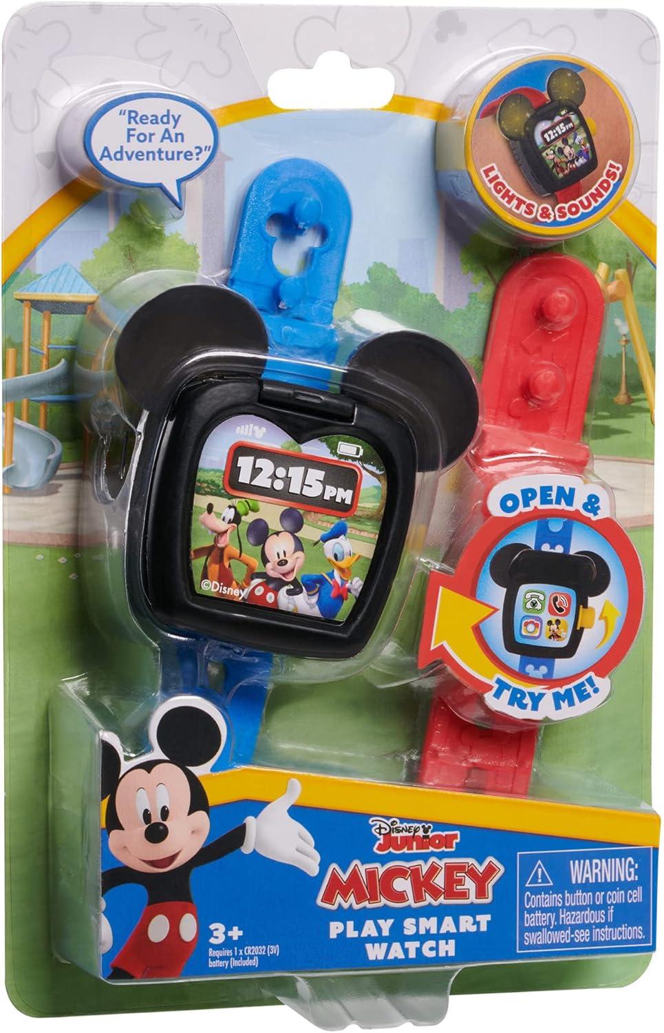 imageDisney Junior Mickey Mouse Funhouse Toy Watch for Kids with Lights and Sounds Officially Licensed Kids Toys for Ages 3 Up by Just Play