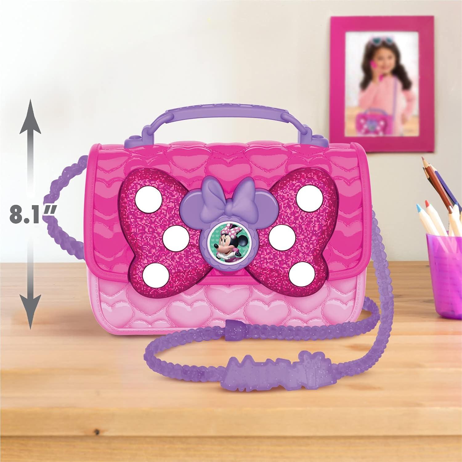 imageDisney Junior Minnie Mouse Bowfabulous Bag Set 7pieces Dress Up and Pretend Play Kids Toys for Ages 3 Up by Just Play