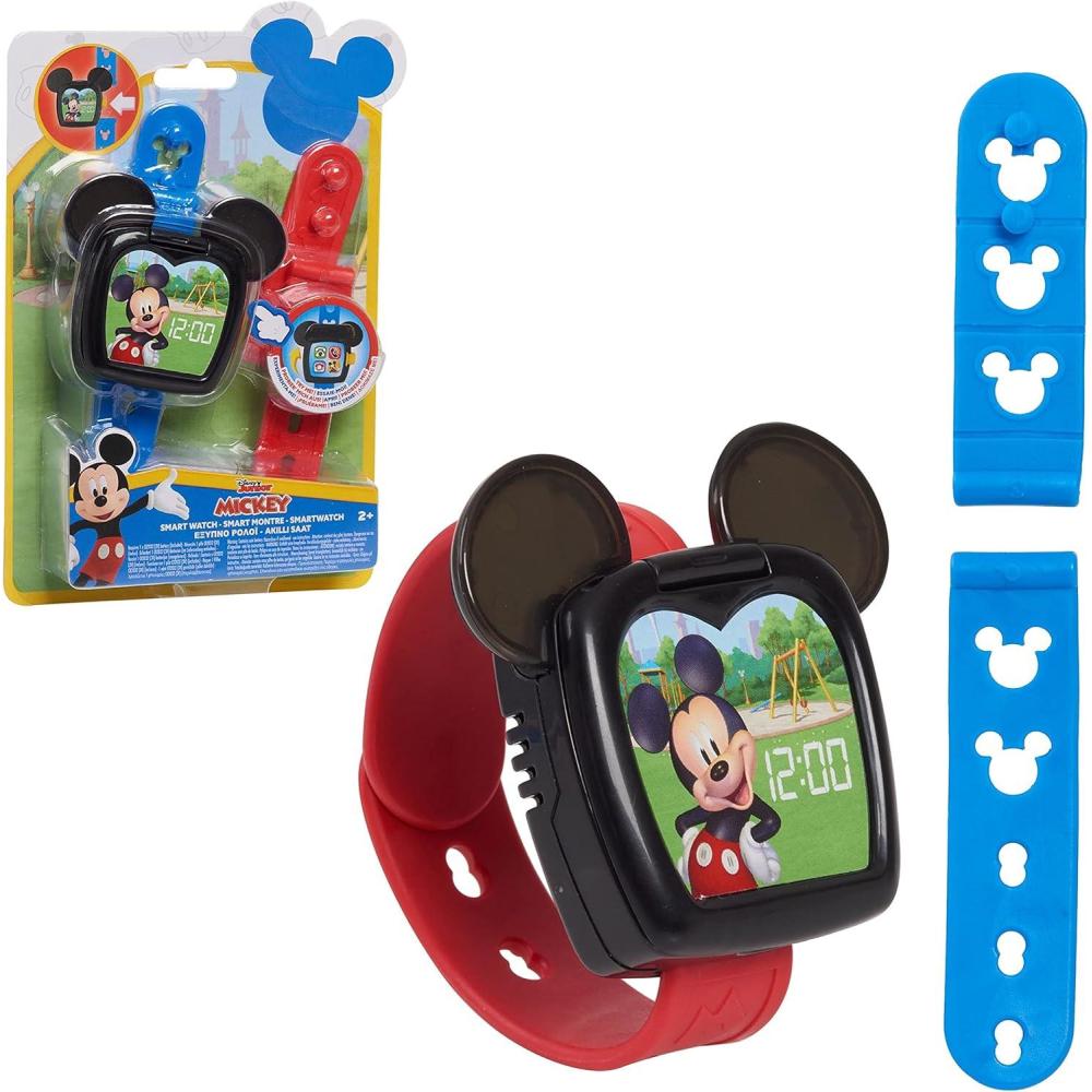 imageDisney Junior Mickey Mouse Funhouse Toy Watch for Kids with Lights and Sounds Officially Licensed Kids Toys for Ages 3 Up by Just Play