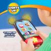 Disney Jr. Mickey Mouse Clubhouse 6-inch Mobile Phone with Lights and Sounds, Pretend Play Touchscreen Cell Phone for Kids, Travel Toy for Fans, Boys, Kids, Ages 3 and Up by Just Play