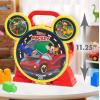 Disney Junior Mickey Mouse Stow ’n Go Garage, Figure and Vehicle Playset, Kids Toys for Ages 3 Up by Just Play