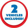 Disney Junior Mickey Mouse Stow ’n Go Garage, Figure and Vehicle Playset, Kids Toys for Ages 3 Up by Just Play