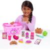 Disney Junior Minnie Bow-Tique Bowtastic Shopping Basket Set with Pretend Food and Accessories, Pretend Play, Kids Toys for Ages 3 Up by Just Play