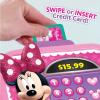 Disney Junior Minnie Mouse Bowtique Cash Register with Sounds, Dress Up and Pretend Play, Kids Toys for Ages 3 Up, Amazon Exclusive by Just Play(Multi-color)