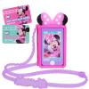 Disney Junior Minnie Mouse Chat with Me Pretend Play Cell Phone Set, Lights and Sounds, Kids Toys for Ages 3 Up by Just Play