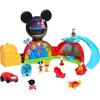 Disney Jr. Mickey Mouse Clubhouse Deluxe 28-inch Playset with Lights and Sounds, 16-Pieces, 3-inch Articulated Figurines, Toy for Fans, Boys, Kids, Ages 3 and Up by Just Play