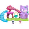 Disney Jr. SuperKitties Su-Purr Wild Playset with Slide and Swing, 5-Pieces, 3 Poseable Figures, Toy for Fans, Girls, Kids, Ages 3 and Up by Just Play