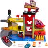 Disney Junior Mickey Mouse Ready to Race Toy Car Garage, Lights and Sounds, 19-Piece Vehicle Playset, Officially Licensed, Kids Toys for Ages 3 Up by Just Play(Mickey Garage Exclusive)