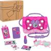 Disney Junior Minnie Mouse Bowfabulous Bag Set, 7-pieces, Dress Up and Pretend Play, Kids Toys for Ages 3 Up by Just Play