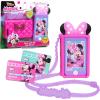 Disney Junior Minnie Mouse Chat with Me Pretend Play Cell Phone Set, Lights and Sounds, Kids Toys for Ages 3 Up by Just Play
