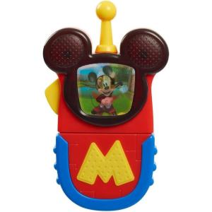 Disney Junior Mickey Mouse Funhouse Communicator with Lights and Sounds, Holiday Stocking Stuffers, Gifts, Presents, Kids Toys for Ages 3 Up by Just Play