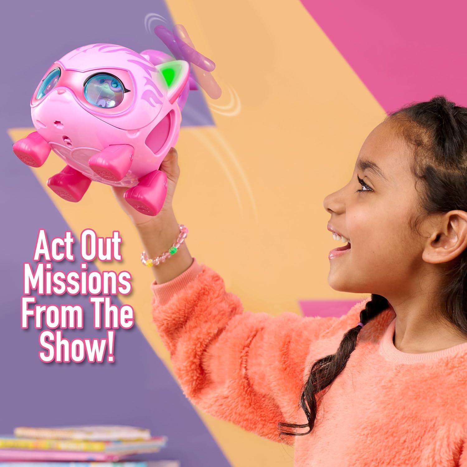 imageDisney Jr SuperKitties SuPurr Wild Kitty Copter with Lights and Sounds 3 Pieces Poseable Figures Toy for Fans Girls Kids Ages 3 and Up by Just Play