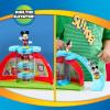 Disney Jr. Mickey Mouse Clubhouse Deluxe 28-inch Playset with 2 Exclusive Bonus Figures and Lights & Sounds, 18-Pieces, 3-inch Articulated Figurine Toys, Ages 3 and Up by Just Play