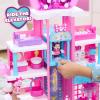 Disney Jr. Minnie Mouse Pet Hotel Playset, 23-Piece Hotel Set, 20 Inch Tall Playset, Ages 3 and Up