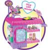 Disney Junior Minnie Mouse Marvelous Market, Pretend Play Cash Register with Realistic Sounds, 38 Play Food Pieces and Accessories, Kids Toys for Ages 3 Up by Just Play