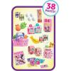 Disney Junior Minnie Mouse Marvelous Market, Pretend Play Cash Register with Realistic Sounds, 38 Play Food Pieces and Accessories, Kids Toys for Ages 3 Up by Just Play