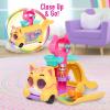 Disney Junior SuperKitties Purr ‘N’ Go Lights and Sounds Playset, 10 Pieces, Articulated Figures