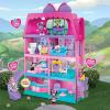 Minnie Mouse Bow-Tel Hotel, 20-piece Figure and Playset, 2-Sided Play with Lights, Sounds, and Elevator, Officially Licensed Kids Toys for Ages 3 Up by Just Play