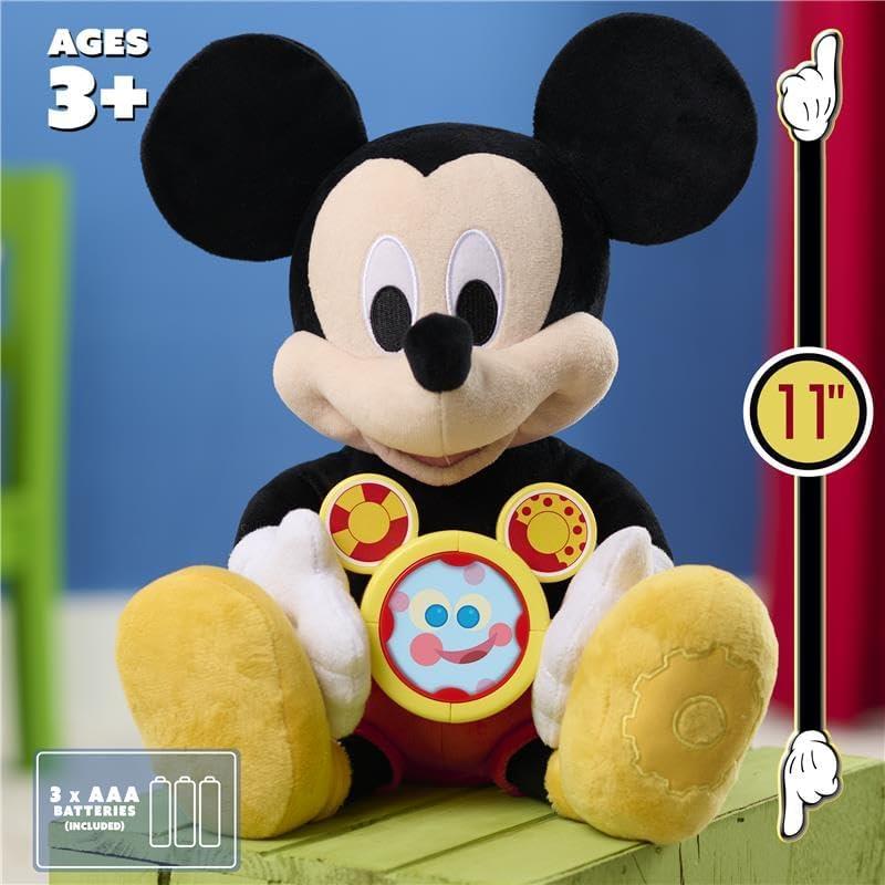 imageDisney Jr Oh Toodles 11inch Mickey Mouse Interactive Plush Toy 3 Modes of Play Toy for Preschoolers Boys Girls Kids Ages 3 and Up by Just Play