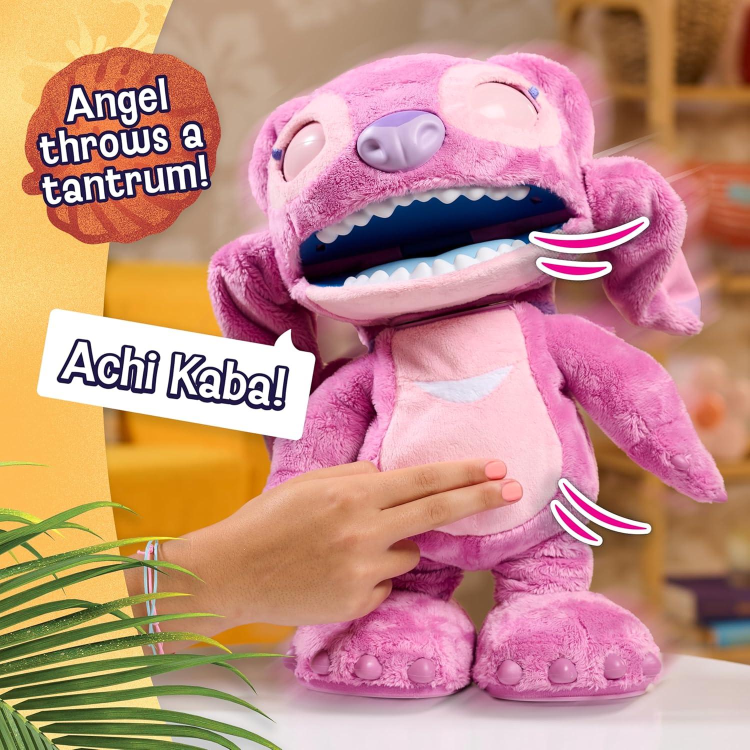 imageDisney Stitch Just Play Ultimate Interactive 17quot Plush Toy 100 Sounds ampamp Reactions Inspired by Disneys LiveAction Lilo ampamp Stitch Film New Movie Toy for Fans Girls Boys Kids 3 and Up byAngel