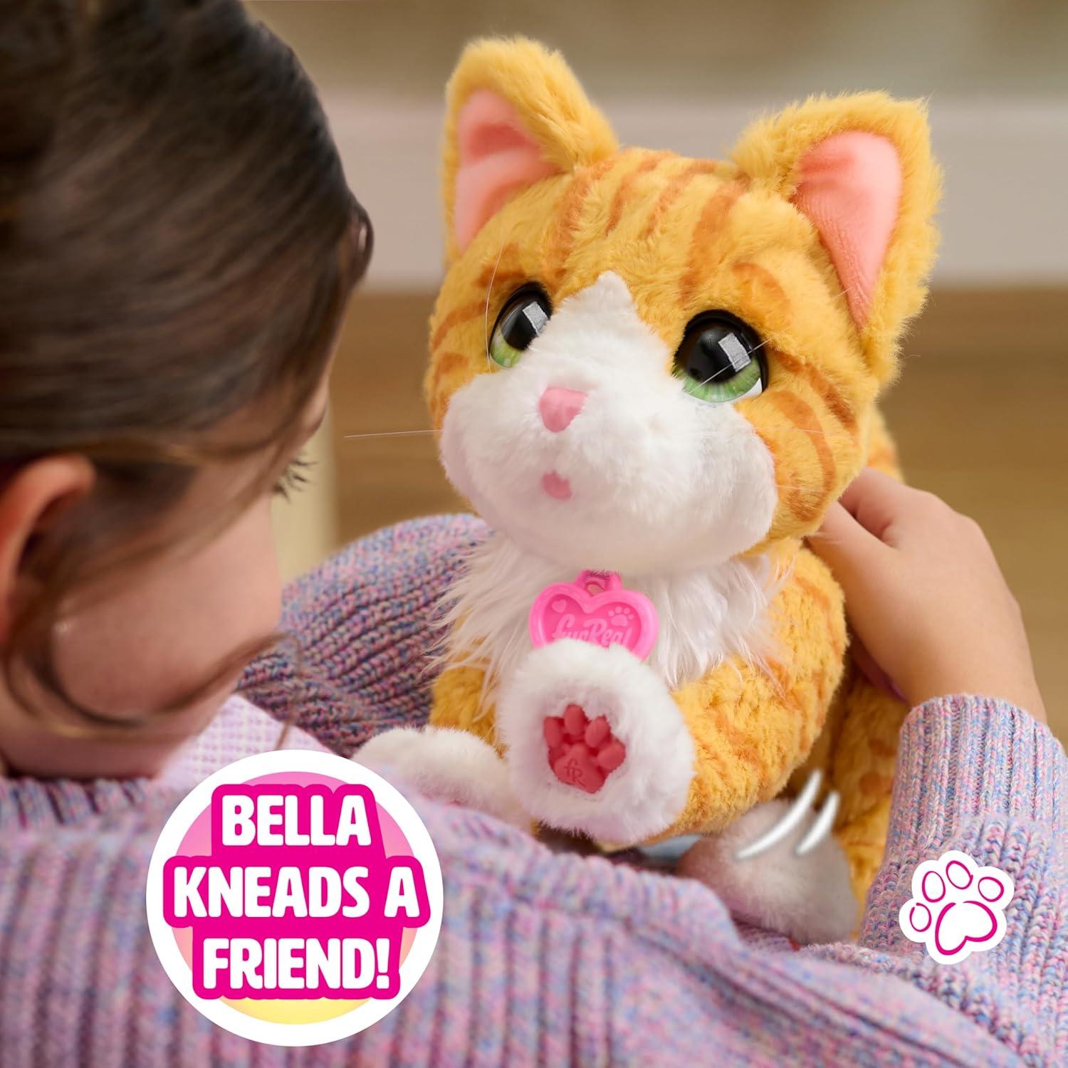 imageFurReal Bella The BiscuitMaking Kitty 10 Inch Interactive Cat Toy for Boys and Girls Ages 4 and Up