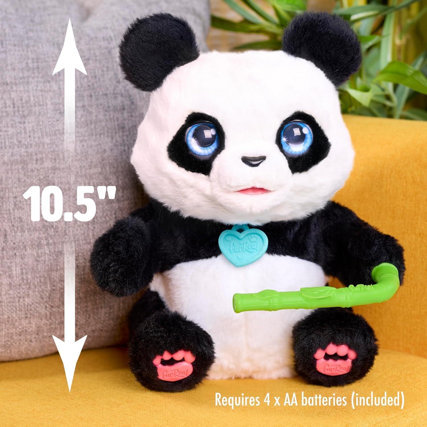 imageFurReal Coco The Tumbling Panda 105 Inch Interactive Panda Toy for Boys and Girls Ages 4 and Up