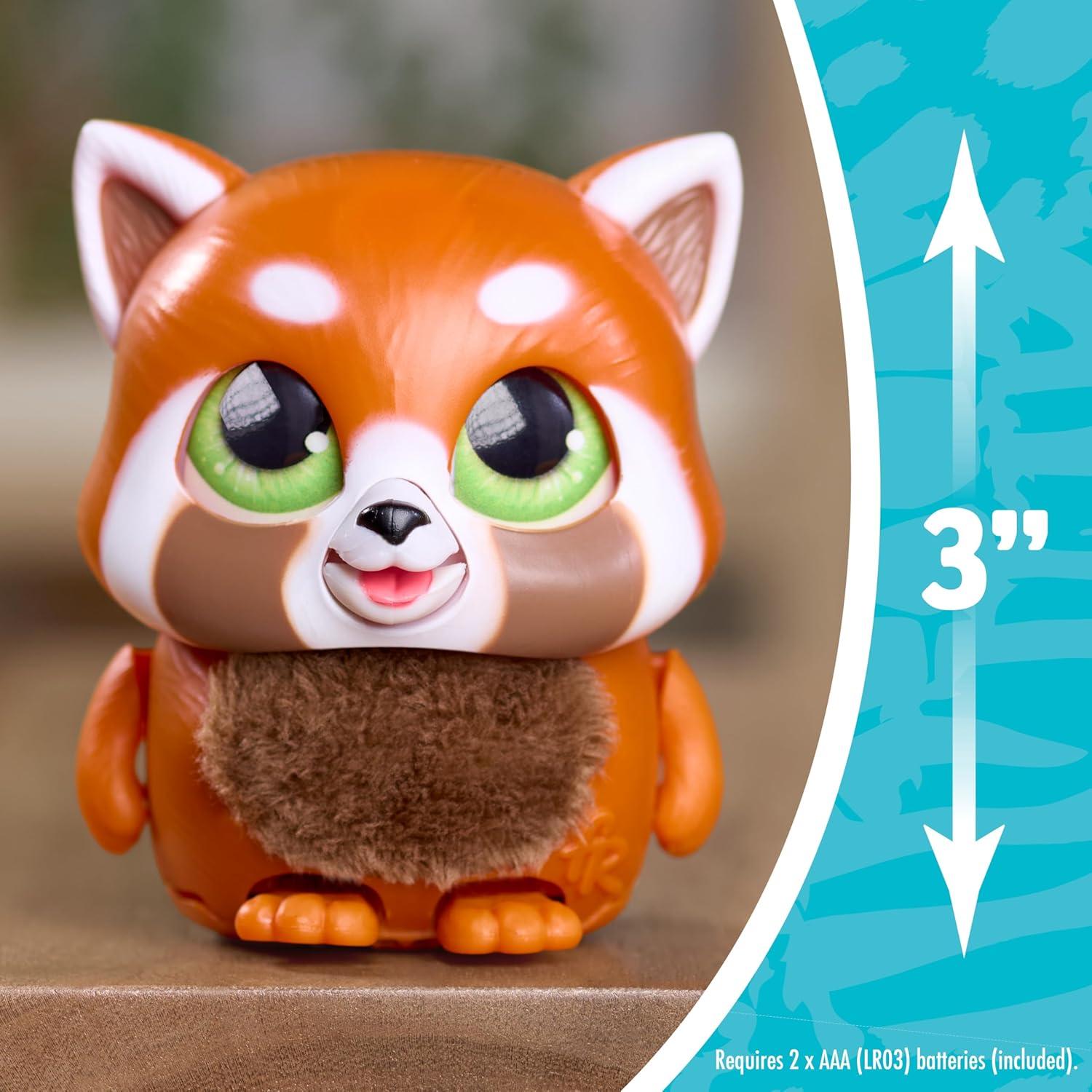 imageFurReal Handfuls Shy The Red Panda 35 Inch Interactive Toy for Boys and Girls Ages 4 and Up