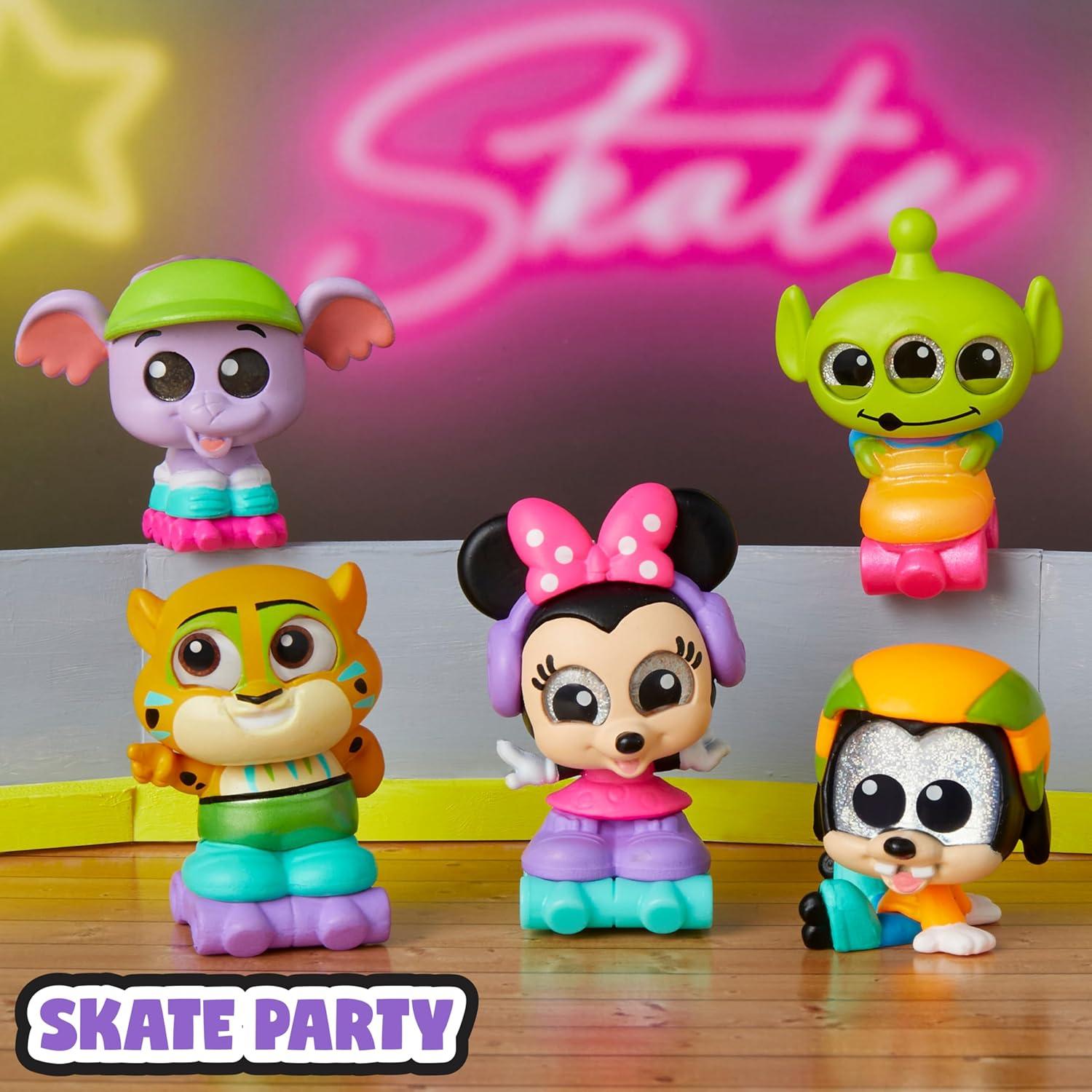 imageJust Play Disney Doorables Lets Party Mini Peek Collectible Figurines 15quot Surprise Box Toys for Kids Ages 5